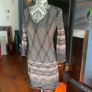 MISSONI Multicolor Wool Knit Dress - Size 8